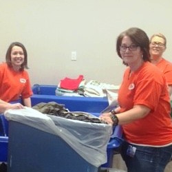 HAP employees volunteer at Carriage Town