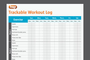 Workout log