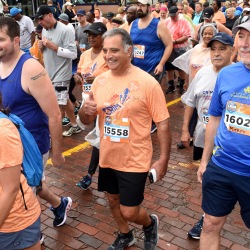 Thumbnail Bob Minasian is ready to start his firstever 5K Crim race